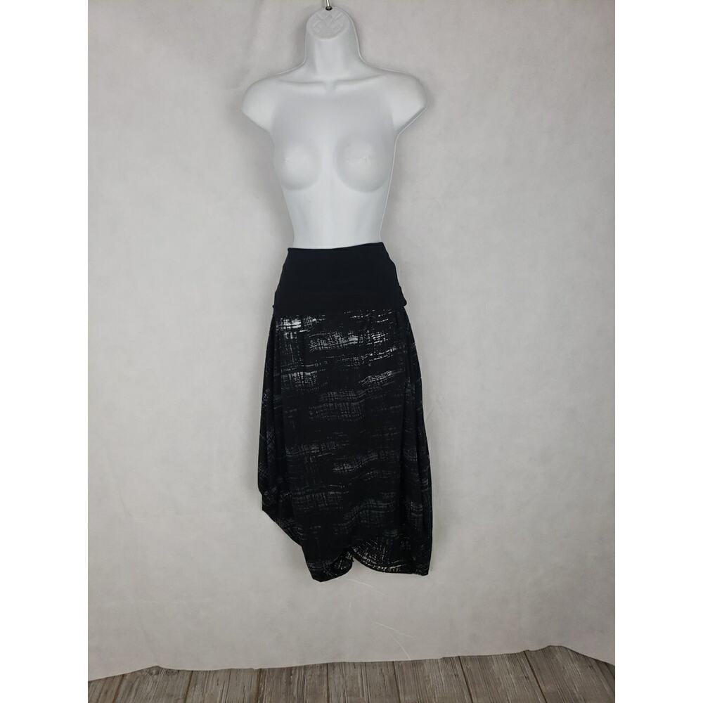 IGOR DOBRANIC Skirt Dress Maurio Black Stretch Size S 38/40 Made in Croatia